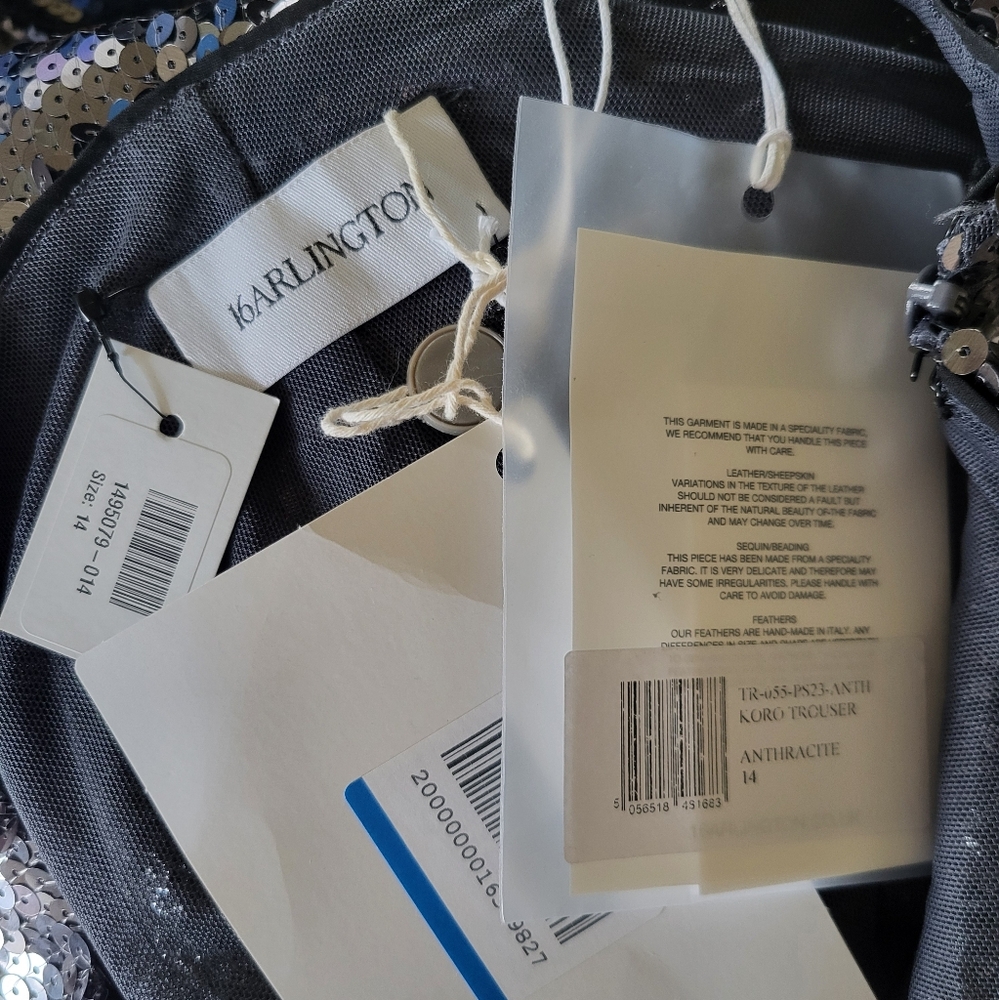 Sequin Flare Pants and Jacket Set - image 5